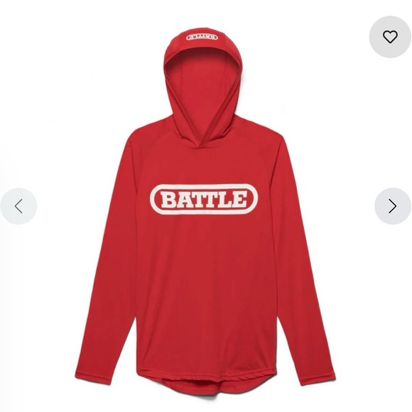 Battle sports Red Hoodie for Men Medium NWT - Picture 1 of 3